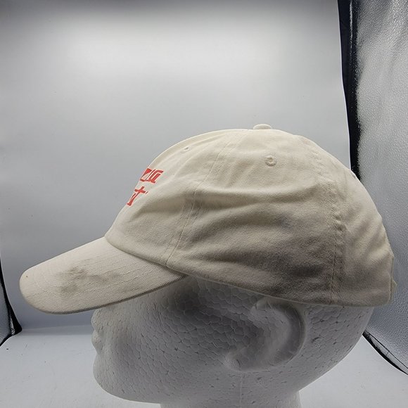 Disney Parks Pizza Planet Toy Story Adult Adjustable White Outdoor Hat Cap - Picture 2 of 10